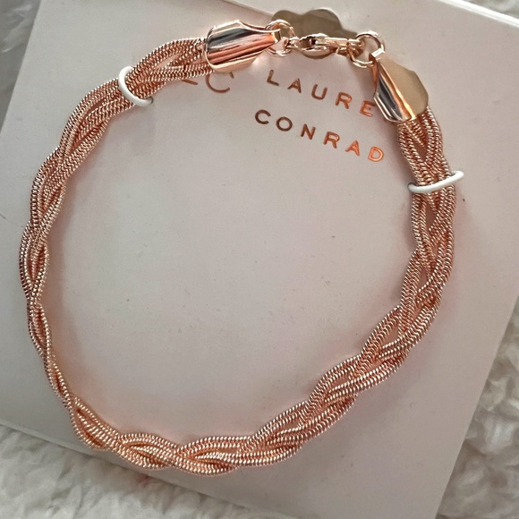 LC Lauren Conrad Jewelry - *LC Lauren Conrad Braided Chain Bracelet*